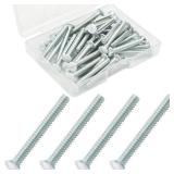 Wall Plate Screws, 1.2 Inch Long Outlet Screws Perfect Replacement with Outlet Cover, Switch Plate and Light Plate Screws