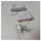 Child Proof Door Lever Lock, Baby Proofing Door Handle Lock, Minimalist Design, 3M Adhesive & No Drilling, Child Safety Door Handle Locks (2 Pack) - Retail: $10