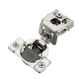 2 Pack 1 Pair 1-1/4 inch Overlay Soft Close Cabinet Hinges for Kitchen, Stainless Steel Three-Way Adjustable, Concealed Self-Closing Door Hinges - Retail: $6