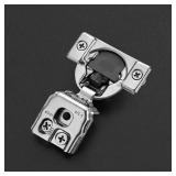 2 Pack 1 Pair 1-1/4 inch Overlay Soft Close Cabinet Hinges for Kitchen, Stainless Steel Three-Way Adjustable, Concealed Self-Closing Door Hinges - Retail: $6