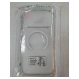 iPhone 17 Pro-Max Case: Clear Magnetic Phone Cases with Screen Protector Compatible with Magsafe Slim Anti Yellowing Rugged Shockproof Protective Transparent Cell Cover (A-Clear) - Retail: $5