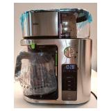 Braun MultiServe Coffee Machine 7 Programmable Brew Sizes / 3 Strengths + Iced Coffee & Hot Water for Tea, Glass Carafe (10-Cup), Stainless Steel. SCA Certified Exemplary Home Brew. - Retail: $240