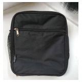 FlowFly Kids Lunch Box Insulated Letter Print Soft Bag Mini Cooler Back to School Thermal Meal Tote Kit for Girls, Boys, Black