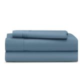 Cosy House Collection Everyday 1500 Series Bed Sheet Set - Ultra Soft & Cool Hotel Bedding - Deep Pocket - Wrinkle, Stain and Fade Resistant - 3 Piece Set (Twin, Peacock Blue) - Retail: $47