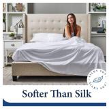 Cosy House Collection Everyday 1500 Series Bed Sheet Set - Ultra Soft & Cool Hotel Bedding - Deep Pocket - Wrinkle, Stain and Fade Resistant - 3 Piece Set (Twin, Peacock Blue) - Retail: $47