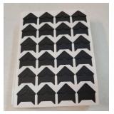 Photo Corners Self Adhesive Photo Corners for Scrapbooking and Stamping Supplies DIY Scrapbook Stickers Album Diary Personal Journal Diary Organizer(Black) - Retail: $10