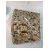 Rattan Christmas Tree Collar Basket - Rustic Handcrafted Tree Ring - Retail: $34