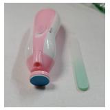 Baby Nail Trimmer Electric-12 in 1 Baby Nail Clippers Safe Baby Nail File Kit with a Nail Clipper, Scissor, Tweezers, and Nail Files - Retail: $9