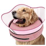Raised Inflatable Dog Cone Alternative Collars for After Surgery, Dog Donut Collar After Surgery, Soft Pet Cone for Small Medium Large Dogs to Stop Licking - Retail: $39