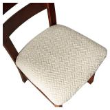 Seat Covers for Dining Room Chair Seat Slipcovers Kitchen Chair Covers (Beige, 6 Pcs) - Retail: $30