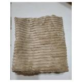 MIULEE Pack of 2 Corduroy Soft Solid Decorative Square Throw Pillow Covers Cushion Cases Pillowcases for Sofa Bedroom Car 18 x 18 Inch 45 x 45 Cm Light Brown - Retail: $15