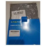 Cabin Air Filter, Replacement for CF10132, Camry, Avalon, Solara, Sienna, ES330, RX350, GX470, RX400H, Premium Cabin Filter with Activated Carbon Filter, Pack of 1 - Retail: $10