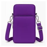 Crossbody Phone Bag for Women, Small Multiple Pockets Shoulder Bags Mini Cell Phone Wallet Purses for Travel Shopping Pouch - Retail: $102