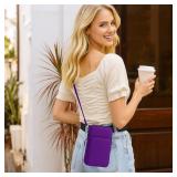 Crossbody Phone Bag for Women, Small Multiple Pockets Shoulder Bags Mini Cell Phone Wallet Purses for Travel Shopping Pouch - Retail: $102