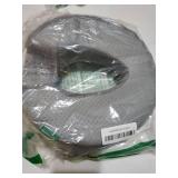 Massage Headrest for Bed, Ergonomic Memory Foam Massage Pillow, Face Down Pillow for Massage & Sleep, Breathable Face Pillow for Spa, Napping & Skincare, Relieves Neck Pain & Wrinkles, Grey - Retail: 