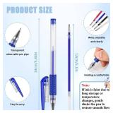 8 Pcs Heat Erasable Pens for Fabric with 64 Refills, Fabric Marking Pens for Sewing, Quilting, Embroidery, Dressmaking, Tailors Sewing Chalk Pencils - Retail: $8