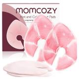 Momcozy Larger Breast Therapy Packs, Hot and Cold Breast Pads with 2 Soft Covers, Breastfeeding Essentials 2 Pack Pink - Retail: $14
