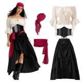 Women's Pirate Costume Pirate Outfit - Retail: $50