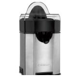 Cuisinart Pulp Control Citrus Juicer, Orange Juicer Squeezer and Lemon Squeezer with 3 Pulp Control Settings, Accommodates Small Limes and Large Grapefruits, CCJ-500P1, Black/Stainless Steel. SPOUT CL