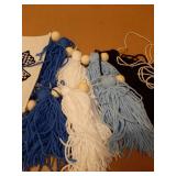 Fast One 1st Birthday High Chair Banner - Race Car Blue Tassel Highchair Decor for Boys, My First Lap Birthday Decor - Retail: $15