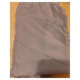 Sheer Curtains Tiers 42W x 24L Inches, Light Filtering Small Curtains, Short Bathroom Living Room Cafe Basement Voile Window Curtain, Rod Pocket, 2PCS, Charcoal Grey - Retail: $8