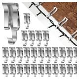 Christmas Light Clips Metal Gutter Hooks for Outdoor Xmas Hangers for Shingles Roof Seasonal Lighting Gutter Clips Hanging Festival Xmas Outside Decoration - Retail: $22