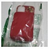 Wallet Case for iPhone 12 Mini 5.4 with Shoulder Strap Ring Buckle, Luxury PU Leather Zipper Flip Organ Purse, Card Holder Stand Cell Phone Cover for iPhone12mini 5G i 12s iPhone12 12mini Red - Retail