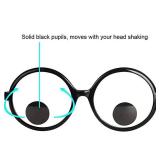 Googly Eyes Glasses, 3pack Funny Googly Eyes Goggles Shaking Party Glasses Toys Novelty Shades Funny Costume Accessories for Party Favor - Retail: $12