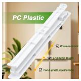 Refrigerator Center Drawer Slide Rail, Crisper Drawer Rail Compatible with Kenmore Amana Whirlpool KitchenAid Refrigerator Repair Replace#: W10326469 WPW10326469 - Retail: $19