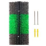 Livestock Scratch Brushes, Horse Scratcher Full Massage Brush Kit for Relieving Back Itching, Green - Retail: $26