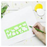 Template for Drawing, Clear Ruler Animal-Shaped Stencils Drafting Tools Set Stencil Maker Rulers, Rulers for Kids, Measuring Templates Rulers for Office, School, Drawing - Retail: $6