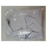 White Chef Hat And Apron For Men Women Adults Set, Chef Costume, White Apron With Pockets, Aprons For Cooking, Chef Outfit - Retail: $15