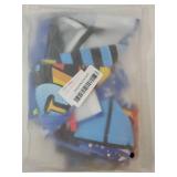 Superhero City Curtains,Cartoon Art Fun Explosion City Skyline Night Print Rod Pocket Window Treatments Drapes for Boys Girls Nursery Bedroom Living Room 42 W X 45" L - Retail: $16"