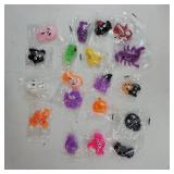 18 Pcs Halloween Mochi squishy toys, Halloween Sensory Stress Relief Toys bulk for Halloween Party Favors, Trick or Treats Classroom Prizes Gifts Goodie Bag Fillers - Retail: $10