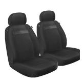 Dickies 2-Piece Ortega Truck Seat Covers, Tear-Resistant Seat Covers for Trucks, Black - Retail: $48