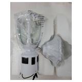 Motion Sensor Outdoor Post Lights, Dusk to Dawn Lamp Post Light Fixture, Waterproof Aluminum Lamp Posts Outdoor Lighting Pole Lantern for Yard Patio Pathway Garden, White - Retail: $43