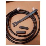 Cat 8 Ethernet Cable, Heavy Duty High Speed Internet Network Cable, Multiple Size Options, 26AWG, 2000MHz 40Gbps with Gold Plated RJ45 Connectors, Shielded for Indoor & Outdoor Use, 6FT - Retail: $9