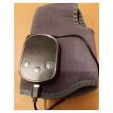 Cordless Ankle Massager with Heat, Ankle Heating Pad, USB Rechargeable Heated Brace Wrap Warmer, 5 Heat Levels, 3 Vibration Modes, Auto Shut Off - Retail: $30