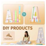 3FT Block Marquee Letters Light Up Letters for Birthday Baby Shower Party Backdrop Decor, Large Light Up E for Wedding Decorations Engagement Party Decorations