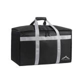 Outdoors Insulated Food Delivery Bag XXXL-23Wx15Hx14D inches Premium Insulated Grocery Bag for HOT/COLD Food Delivery, Fit for Uber Eats, Doordash, Commercial Catering Transportation - Retail: $34