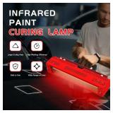 Infrared Paint Curing Lamp - 1000w Shortwave Infrared Lamp for Repair and Paint Drying - Retail: $86