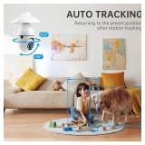 Light Bulb Security Cameras Wireless Outdoor, 5G&2.4GHz 4MP Security Camera 360° PTZ Cameras for Home Security with Color Night Vision, 2 Way Talk, AI Human Detection, Screw in Light Socket, 4Packs -