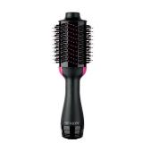 REVLON One-Step Volumizer Hair Dryer and Styler | Less Frizz, More Shine, and Less Heat Damage for Fast and Easy Salon-Style Blowouts, for All Hair Types and Lengths (Black) - Retail: $40
