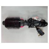 REVLON One-Step Volumizer Hair Dryer and Styler | Less Frizz, More Shine, and Less Heat Damage for Fast and Easy Salon-Style Blowouts, for All Hair Types and Lengths (Black) - Retail: $40