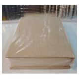 Photo Album 5x7 with Writing Space Linen Cover 5x7 Photo Album Book Holds 30 Photos Ideal for Wedding Theme-Album and Baby Photo Albums (Beige,30 Pockets) - Retail: $36