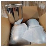 4Pcs 3.19inch Trailer Wheel Center Caps Push Through 3.19\" Bore 3.62\" Tall Hub Cap for Truck SUV RV Wheel Rim, Chrome Silver Wheel Cover - Retail: $41