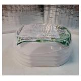 Bed Bug Interceptors 4 Pack | Bed Bug Blocker (Pro) Interceptor Traps (White) | Insect Trap, Monitor, and Detector for Bed Legs - Retail: $16