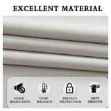 Short Curtains 38 Inches Long Tier Curtains for Bathroom - Set 2 Panels Light Blocking Room Darkening Camper Curtains for Small Windows Kitchen 34x38 Inch Length - Retail: $19