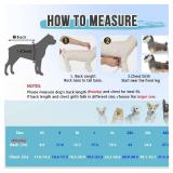 Recovery Suit for Dogs, Zipper On Recovery Suit for Female Male Dog, Onesie Abdominal Wounds Cone E-Collar Alternative Prevent Licking Spay Recovery Suit (Medium, Purple Tie-dye) - Retail: $20