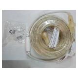 Brizled Rope Lights Outdoor, 18ft 216 LED Red Christmas Rope Lights Connectable, 120V Plugin Red Christmas Light Waterproof Clear Tube Lighting Indoor for Xmas Patio Garden Party Home Decorations - Re